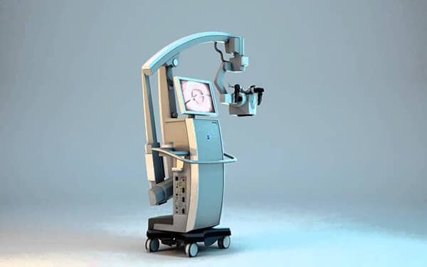 Surgical Microscope with Tumor Fluorescent Staining